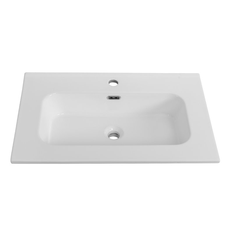 Тумба с раковиной Cezares Duet 70 bianco lucido, раковина Cezares CZR-8095-70