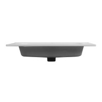 Тумба с раковиной Cezares Duet 70 bianco lucido, раковина Cezares CZR-8095-70