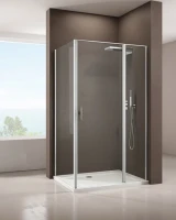 Душевой уголок Allen Brau Priority 100х80, профиль хром