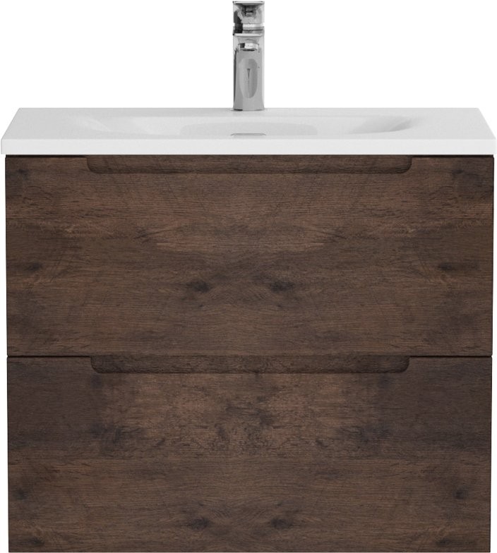 Мебель для ванной комнаты BelBagno Etna 39 70 rovere moro, раковина BB-8099-3-70