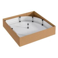 Поддон для душа 1MarKa Flat 1/4, 90х90 Поддон для душа 1MarKa Flat 1/4, 90х90