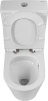 Унитаз-компакт напольный BelBagno Flay-r BB2149CP-TOR безободковый, крышка BB2111SC с микролифтом, бачок BB2149T