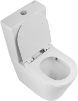 Унитаз-компакт напольный BelBagno Flay-r BB2149CP-TOR безободковый, крышка BB2111SC с микролифтом, бачок BB2149T