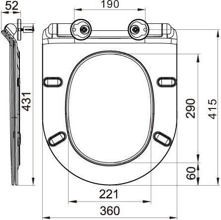 Унитаз-компакт напольный BelBagno Flay-r BB2149CP-TOR безободковый, крышка BB2111SC с микролифтом, бачок BB2149T