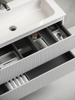 Мебель для ванной комнаты Sancos Snob T 120 см, bianco, раковина CN7017