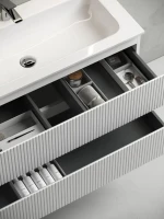 Мебель для ванной комнаты Sancos Snob T 120 см, bianco, раковина CN7017
