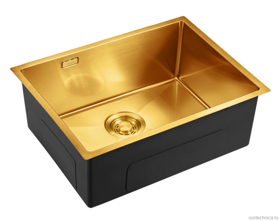 Мойка кухонная Emar PVD EMB-132 PVD Nano Golden