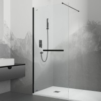 Душевая перегородка RGW Walk In WA-041B 120х195, профиль черный