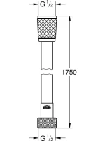 Душевой шланг Grohe Relexaflex 45992001 Душевой шланг Grohe Relexaflex 45992001