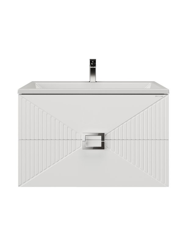 Мебель для ванной комнаты Grossman Луксор 80 матовая белая