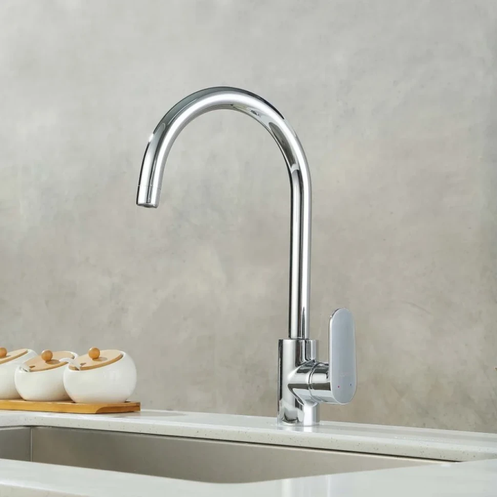 Смеситель для кухни AQUATEK Ника AQ1882CR хром