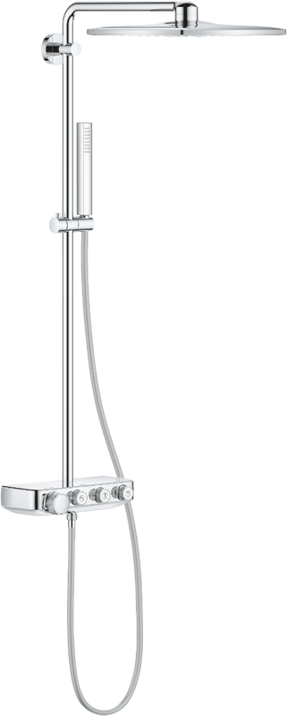 Душевая стойка Grohe Euphoria SmartControl 310 Duo Cube 26508000 с термостатом