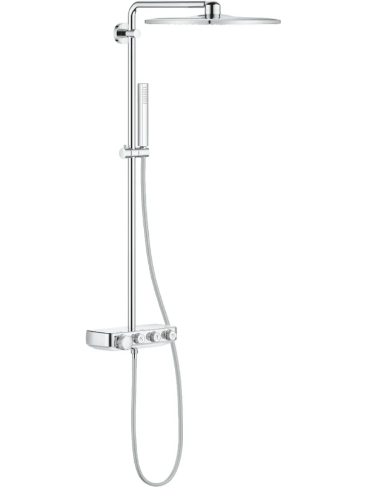 Душевая стойка Grohe Euphoria SmartControl 310 Duo Cube 26508000 с термостатом