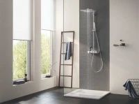 Душевая стойка Grohe Euphoria SmartControl 310 Duo Cube 26508000 с термостатом