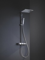 Душевая стойка Grohe Euphoria SmartControl 310 Duo Cube 26508000 с термостатом