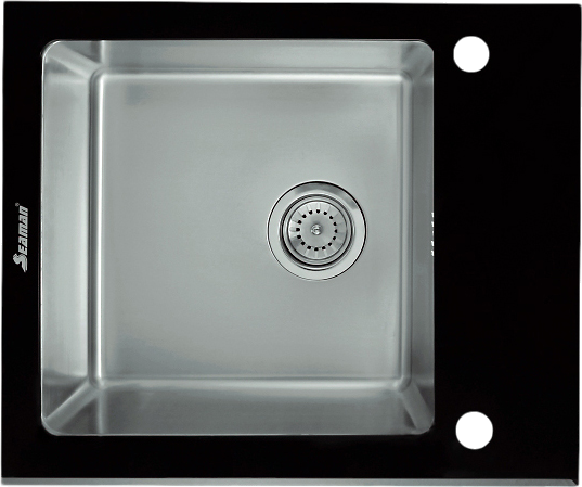 Мойка кухонная Seaman Eco Glass SMG-610B