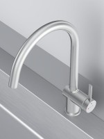 Смеситель для кухни AM.PM Func F8F07011 сатин