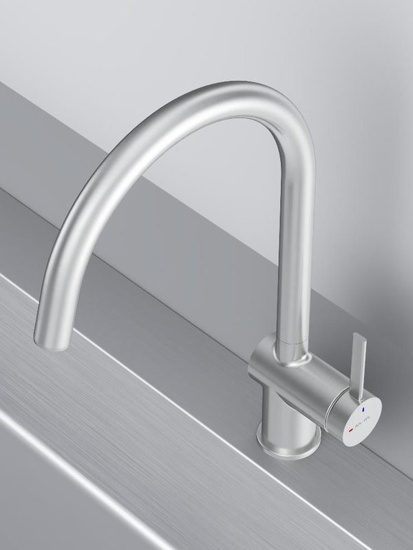 Смеситель для кухни AM.PM Func F8F07011 сатин