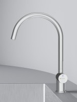 Смеситель для кухни AM.PM Func F8F07011 сатин