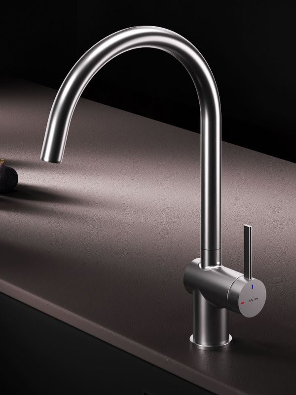 Смеситель для кухни AM.PM Func F8F07011 сатин