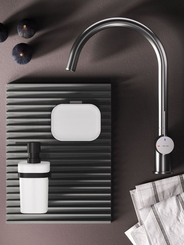 Смеситель для кухни AM.PM Func F8F07011 сатин