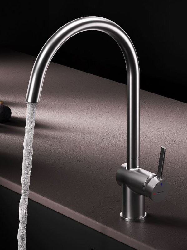 Смеситель для кухни AM.PM Func F8F07011 сатин