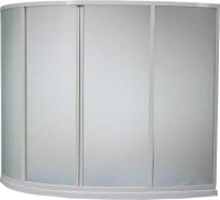 Шторка на ванну Bas Сагра, 4 ств., стекло