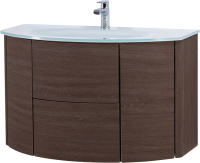 Мебель для ванной комнаты Cezares Eden 91 rovere scuro soft, раковина 82399