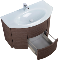 Мебель для ванной комнаты Cezares Eden 91 rovere scuro soft, раковина 82399