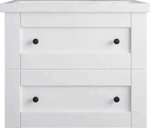 Тумба под раковину Бриклаер Хелена 80 белая