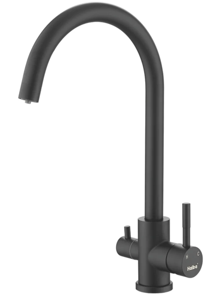 Смеситель для кухни Haiba HB43828-7 черный