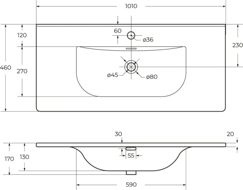 Тумба с раковиной BelBagno Kraft 100 подвесная, матовая голубая, раковина bb-8099-100
