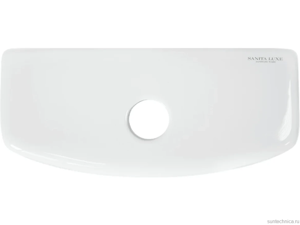 Унитаз-компакт напольный Sanita luxe Next Slim c микролифтом, белый