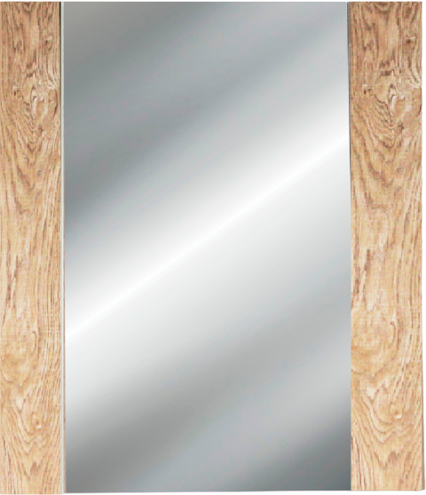 Зеркало Bellezza Лоренцо 80 дуб светлый