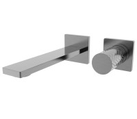 Смеситель для раковины Vincea Альто VBFW-6AL1GM С ВНУТРЕННЕЙ ЧАСТЬЮ, вороненая сталь