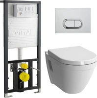 Комплект VitrA S50 9003B003-7201 кнопка хром Комплект VitrA S50 9003B003-7201 кнопка хром