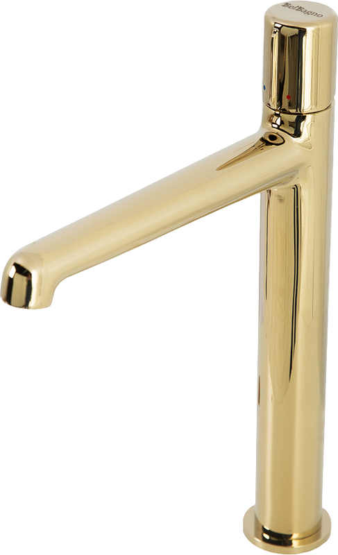 Смеситель для раковины BelBagno Uno LMC ORO W0