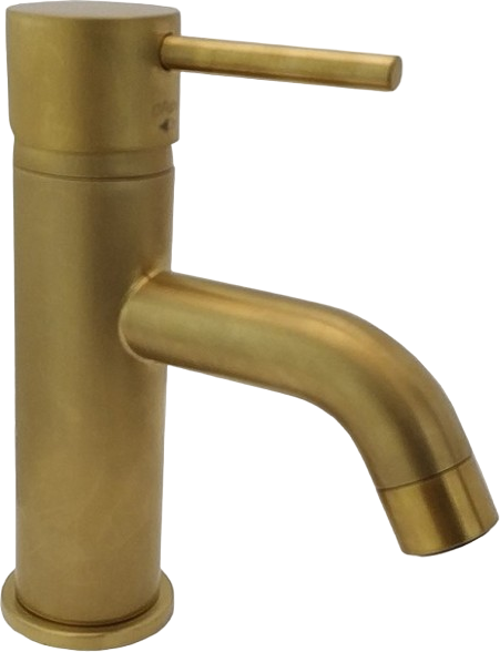 Смеситель для раковины Paini Cox 78PJ211 матовое золото