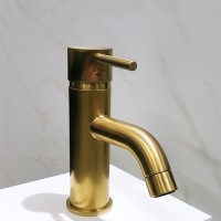 Смеситель для раковины Paini Cox 78PJ211 матовое золото