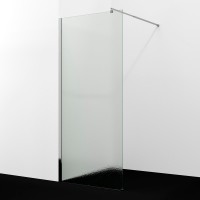 Душевая перегородка Wasserkraft Rur 30W 110 см, профиль хром, стекло текстурное