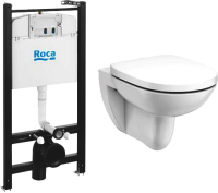 Комплект Roca Debba 893104980 с микролифтом