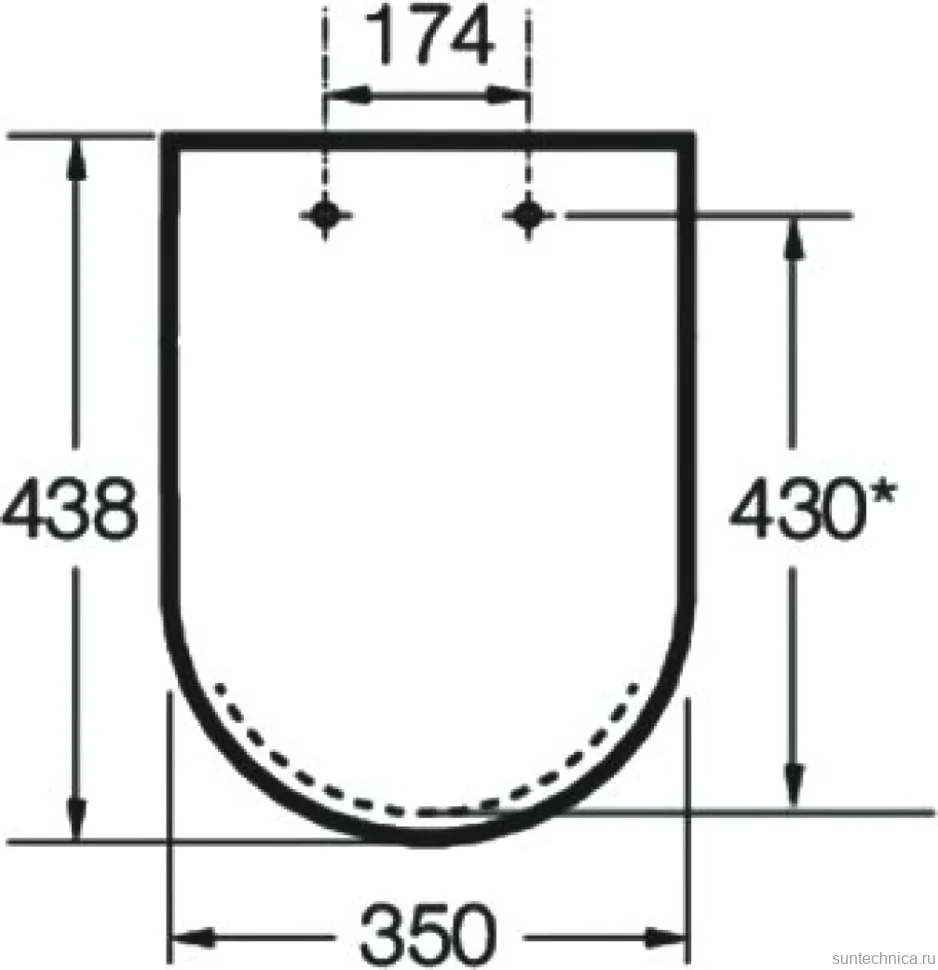 Комплект Roca Debba 893104980 с микролифтом