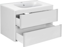 Мебель для ванной комнаты Vincea Vico 80 белая глянцевая