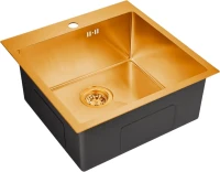 Мойка кухонная Emar PVD EMB-116 PVD Nano Golden