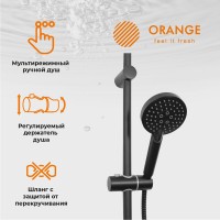 Душевая стойка Orange Aristo Aristo M19-932b черная