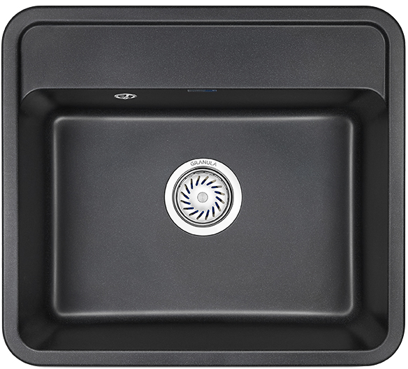 Мойка кухонная Granula Standart 5601, черный