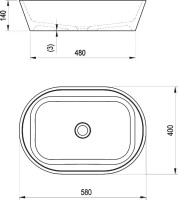 Тумба с раковиной Ravak Step SD 100 глянцевая белая, орех