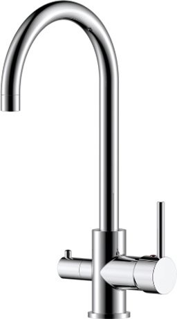 Смеситель для кухни Rossinka Z Z35-28 , хром с фильтром