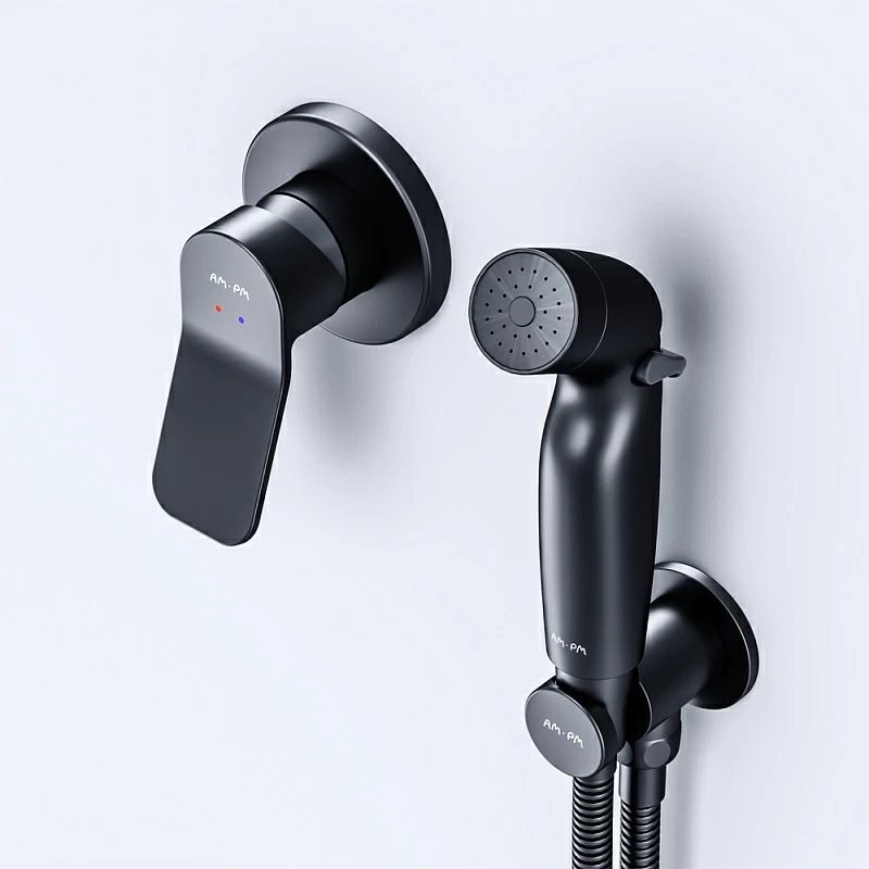 Гигиенический душ AM.PM X-Joy F40H85A22 С ВНУТРЕННЕЙ ЧАСТЬЮ, черный
