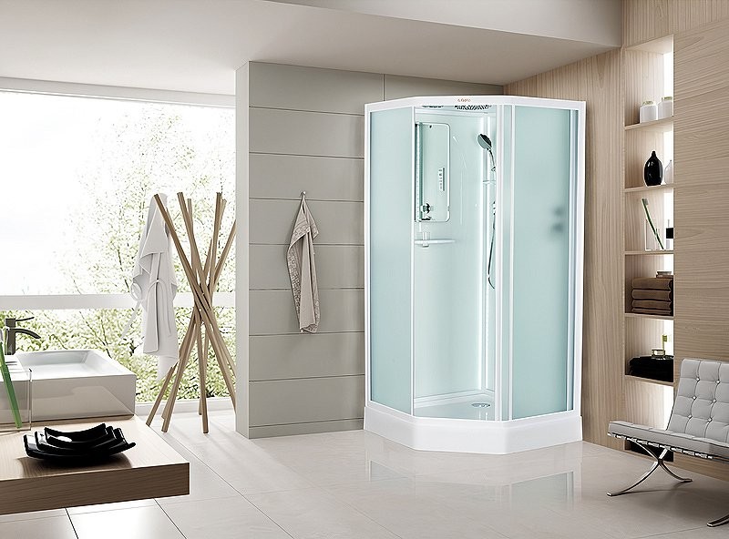 Душевая кабина Esbano Led ESKL100PR